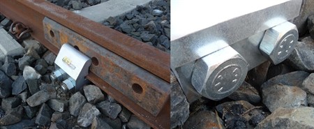 Rälsklämma dubbel MM2